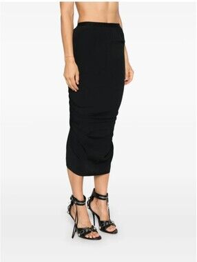 Rick Owens Black Shrimp Skirt Sz.4